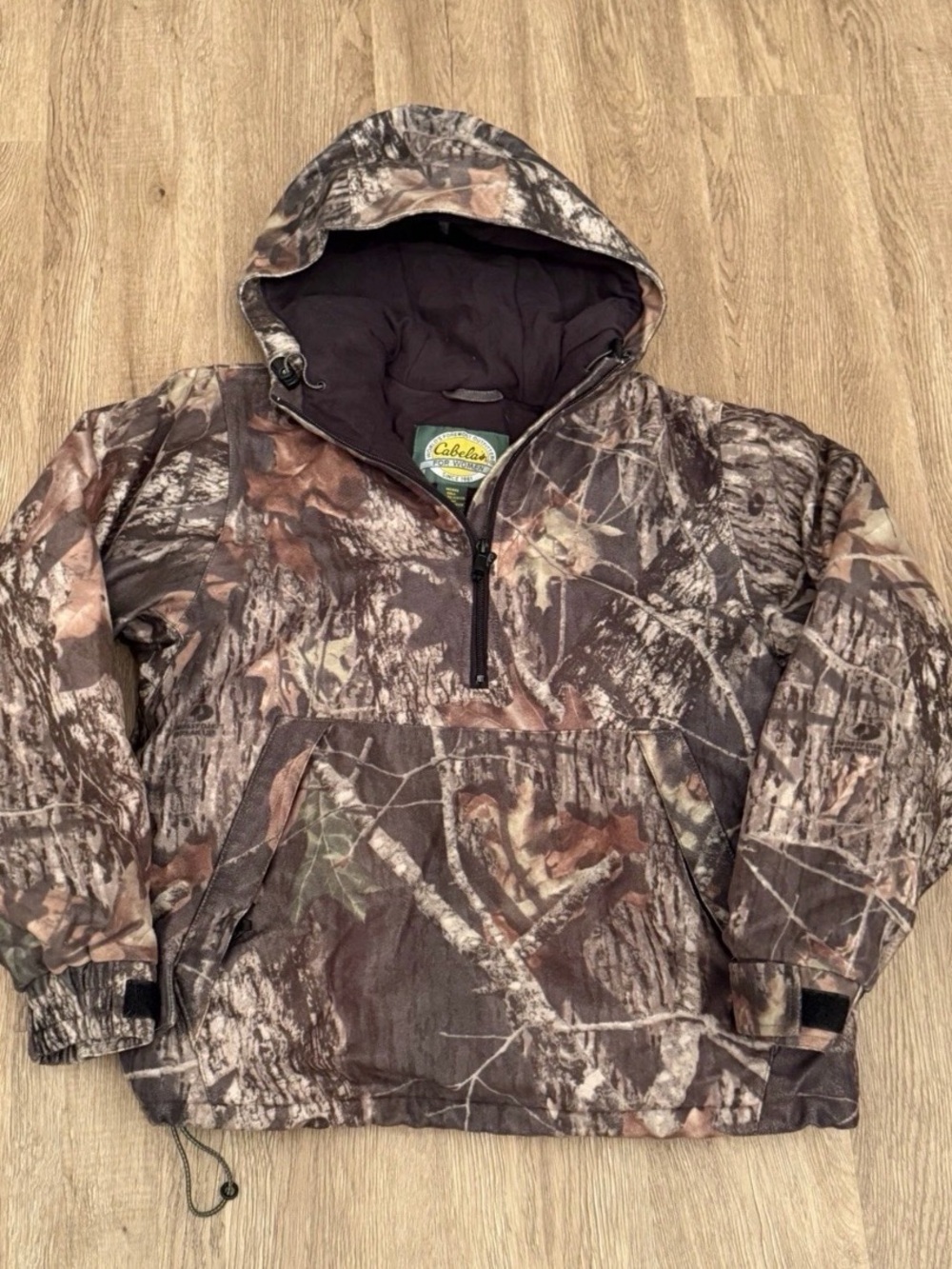Cabela’s For Women Dry Plus Insulated Half Zip Camo Jacket Coat Small